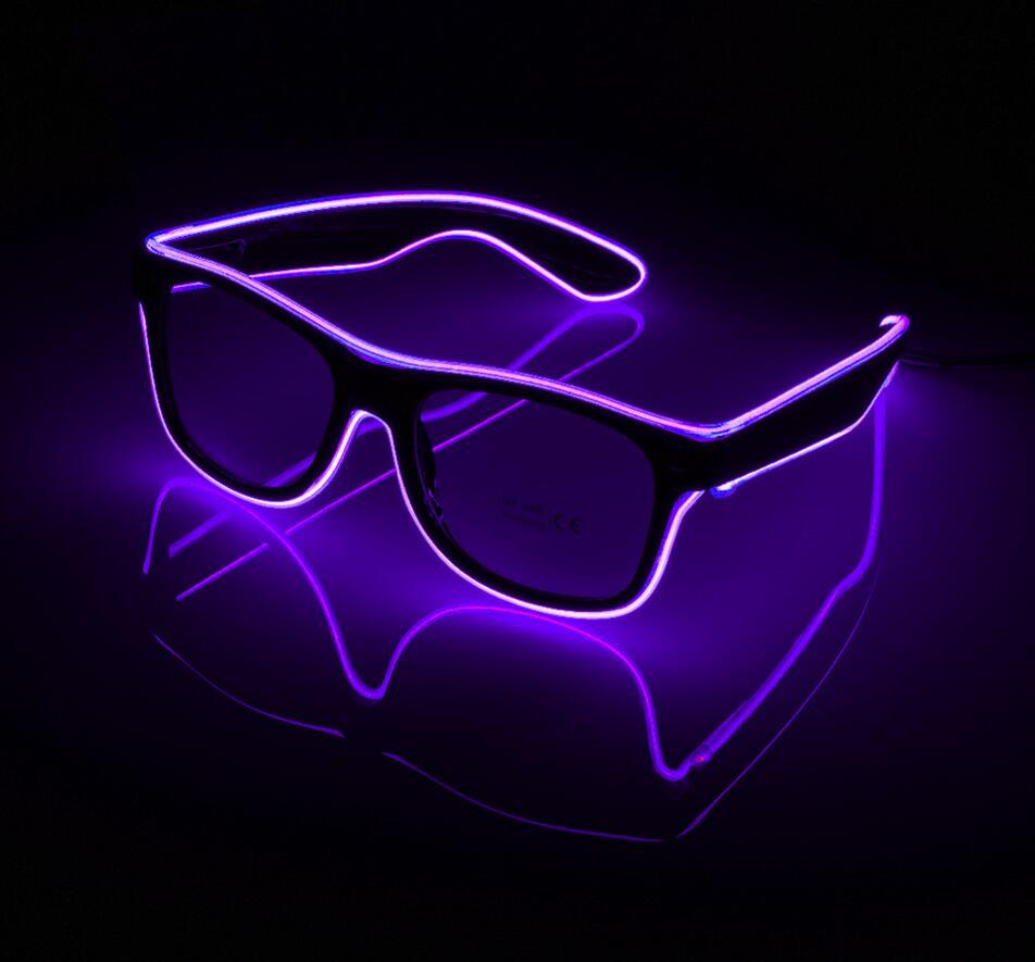 Blind LED glasses