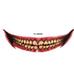 New Product Halloween Mouth Tattoo Sticker Scary Lip DIY Decoration