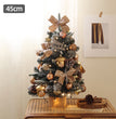 Desktop Christmas Tree Set 45CM Window Decoration Mini Ornaments