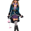 Fashion Halloween Mad Hatter Costume Set