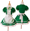 Black and white maid anime costume