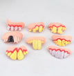 Fashion Simple Halloween Weird Fake Teeth Toys