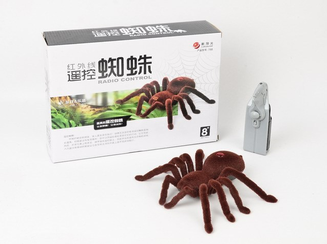 Remote control small spider two-way realistic animal child spoof simulation halloween toy