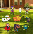 Halloween Cartoon Garden Decoration Card Door Listing