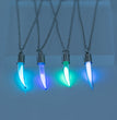 Halloween glow-in-the-dark Chili Glass Necklace