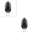 Keyring Charging Bank Wireless Portable 1500 Mah Emergency Power Supply Telescopic Small Mobile Power Supply