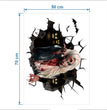 3D Self Adhesive Halloween Wall Sticker