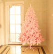 Christmas pink pointed gradient christmas tree
