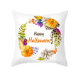 New Product Halloween Pillowcase Pumpkin Letter Fly Velvet Pillow Cushion Cover