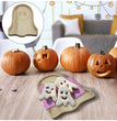Halloween Wooden Pumpkin Tray Home Decor