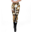 Halloween Costume Horror Ladies Skull Print Leggings