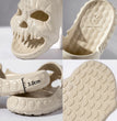 Personalized Skull Design Halloween Slippers Bathroom Indoor Outdoor Funny Slides Beach Shoes