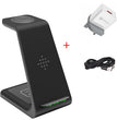 3 In 1 Fast Charging Station Wireless Charger Stand Wireless Quick Charge Dock For Phone Holder