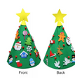 Felt Christmas Tree Three-dimensional Christmas Tree Pendant Children's Puzzle Handmade DIY