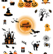 Waterproof Halloween Face Sticker