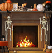 Halloween Skull Skeleton Simulation Body Plastic Decoration Props