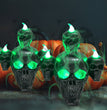 New Halloween Decoration Halloween Skull With Lights Ornaments