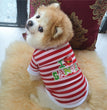 Christmas new dog clothes