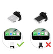 Magnetic Cable LED Magnet Charger Cable USB Cable & USB Type-C USB C