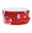 Decorations Red Five-pointed Star Ribbon Bow Christmas Pendant