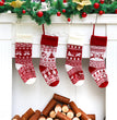 European And American Jacquard Yarn Gift Bag Christmas Decoration