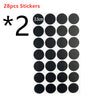 Circular Label Can Be Repeated Erasable Pvc Circular Blackboard Sticker Label