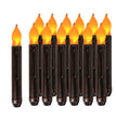 Halloween long black candles