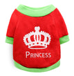 Christmas pet dog clothes