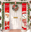 Christmas curtain couplet
