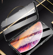 Double-sided glass magnetic king mobile phone case no anti-peep function