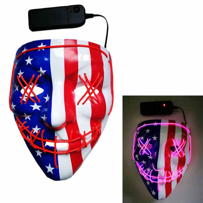 Halloween LED Light Up Mask