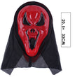 Halloween Horror Skull Scream Retro Mask