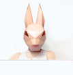 Halloween bunny face ornament