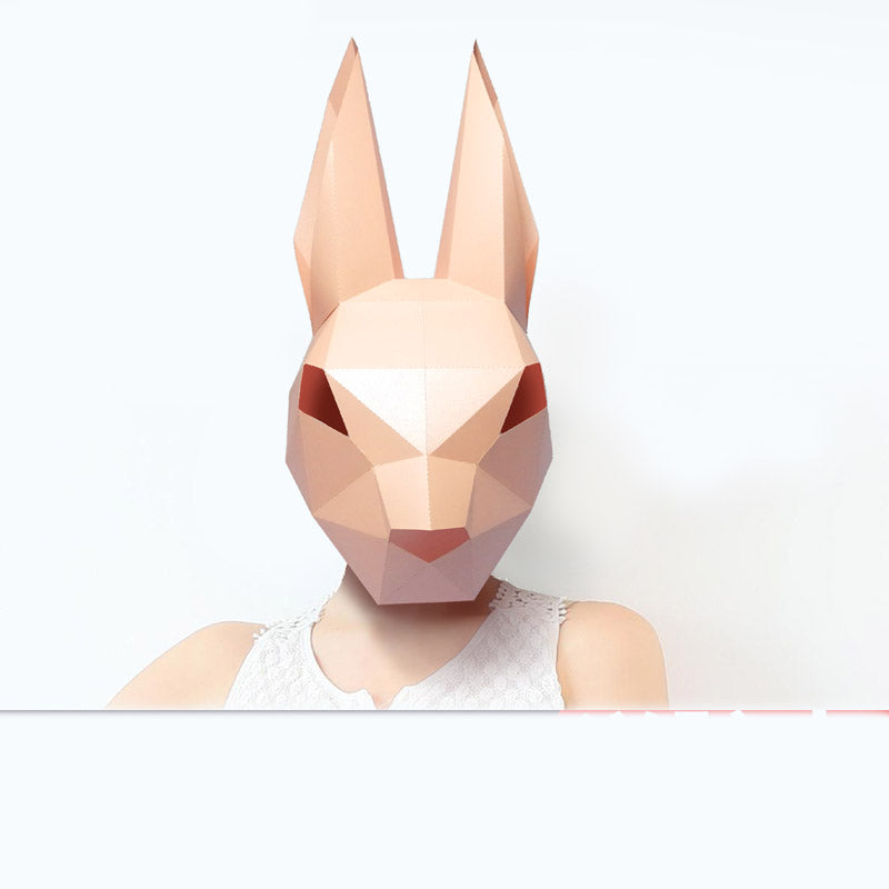 Halloween bunny face ornament