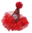 Children's snowman Christmas hairpin