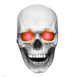 New Halloween Scary Skull With Movable Mouth And Glow