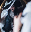 Lace Long Streamer Girl's Cap Halloween Wizard's Hat