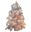Christmas Ornament Desktop Small Tree Christmas Tree Pink Feather Decoration Tree