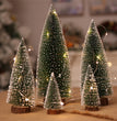 Christmas pine needle tree decoration