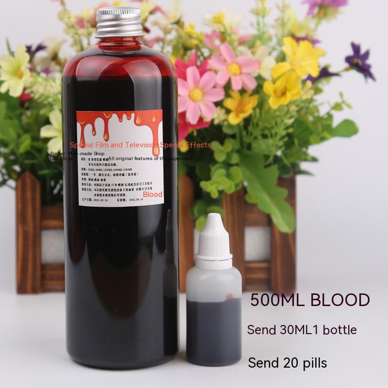 Halloween Decoration Plasma Fake Blood Capsule Simulation Props