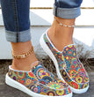 Spring And Summer New New Stylish Slippers Outer Wear Floral Cloth Shoes