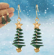 Christmas Earrings Tree Star DIY Earrings