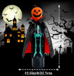 Halloween Skull Pumpkin Modeling Bottle Cover