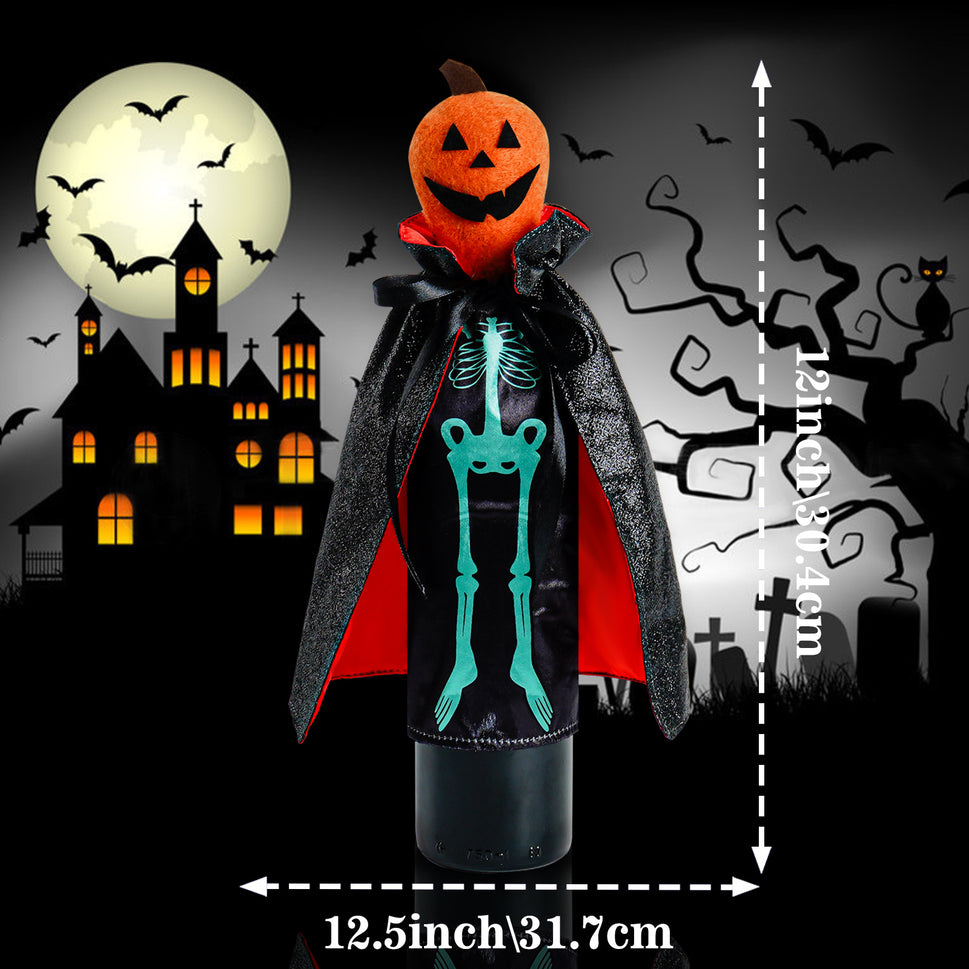 Halloween Skull Pumpkin Modeling Bottle Cover