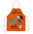 New Hot Sale Halloween Cotton And Linen Apron