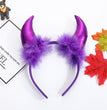 Halloween Decoration Props Demon Horn Headband Atmosphere Performance