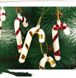 Tri-color 6 Opp Christmas Small Canes