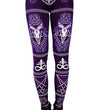 Halloween female print yoga exercise