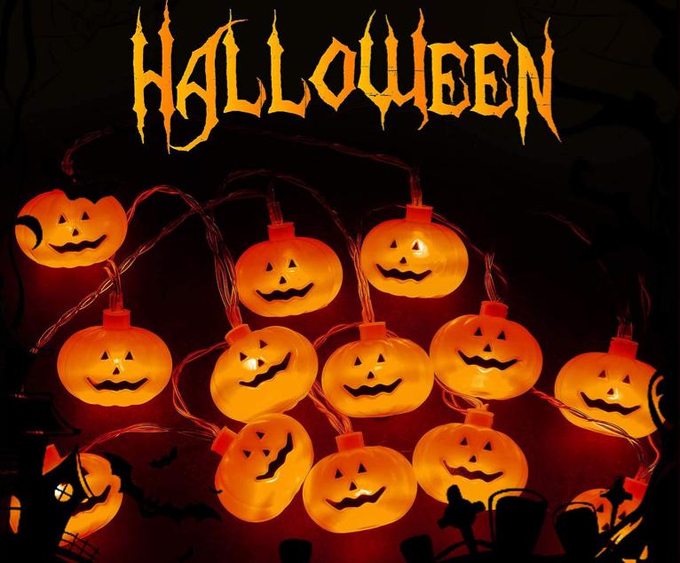 Halloween Decoration Pumpkin Lantern Led Lantern String Light