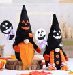 Halloween Black Faceless Doll Couple Rudolph Doll Window Table Decoration
